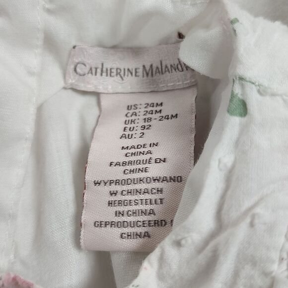 Catherine Malandrino Mini Floral Cottage Core Dress - Picture 11 of 11